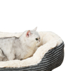Pet Oval Kennel Dog Bed Mat Warm Winter Pet Supplies