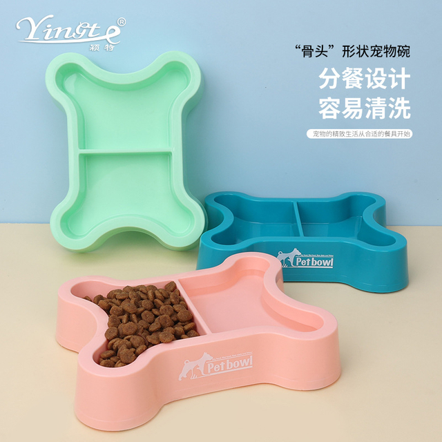 Sturdy Dual Pet Bowl Design for Cats and Dogs Feeding