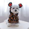 Adorable Small Pet Outfit Stylish Pet Teddy Clothes Hoodie Coat