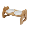 Premium Double Pet Bowl with Neck Guard and Stylish Design