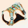 New Dog Leash Bomb Blast Big Dog Chest Back Reflective Commuter Dog Rope Pet Harness