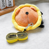 Towed Pet Bag with Portable Snack Carrier for Outdoor Excursions