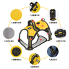 Dog Chest Back Medium And Large Dog Leash Pet Harness High Light Reflective Explosion Protection Dog Leash