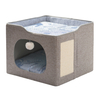 New Double Foldable Cat Nest Scratching Post Grip And Wear Resistance Cat Bed All-season Pet House