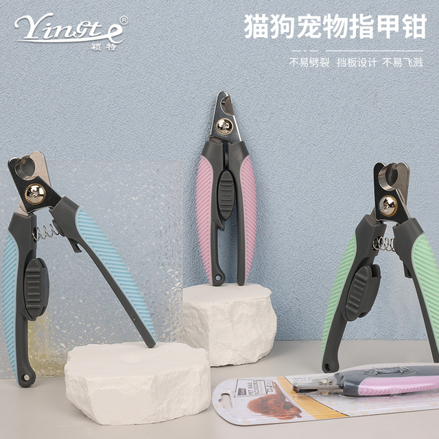Premium Pet Nail Clippers for Large Dogs and Cats, Ergonomic Design