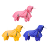 Dog Raincoat Separate Cape Type Hooded Pet Raincoat PU Waterproof Windproof Reflective Dog Raincoat