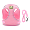 Pet Leash Dog Leash Pet Harness Reflective Breathable Dog Chest Back Cat Leash