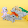 Pet Dog Toys Teeth Grinding Explosive Dog Calming Training Knot Bite-resistant Toy