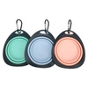 Compact Collapsible Pet Bowl Set for Lightweight Travel with Pets