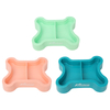 Sturdy Dual Pet Bowl Design for Cats and Dogs Feeding