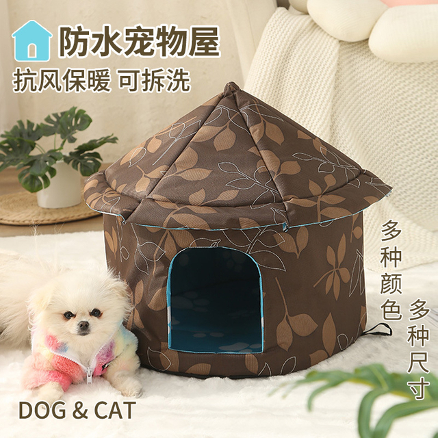 Collapsible Animal Pen for Cats and Dogs, Travel-Friendly and Washable