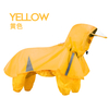 Dog Raincoat Separate Cape Type Hooded Pet Raincoat PU Waterproof Windproof Reflective Dog Raincoat
