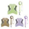 Pet Leash Anti-break Pet Braces Soft Breathable Vest Style Dog Chest Back Pet Harness