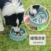 Slow Food Column Dog Bowl Set for Healthy Eating Control