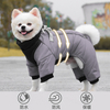 Dog Fall And Winter Clothes Reflective Waterproof Puppy Clothes Thickened Dog Quad Coat Padded Jacket for Pet