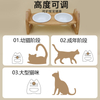 Premium Double Pet Bowl with Neck Guard and Stylish Design