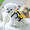Towed Pet Bag with Portable Snack Carrier for Outdoor Excursions