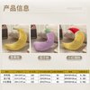 Cozy Removable Pet Pillow U-Shaped Design, Machine Washable Cushion
