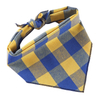 Christmas Triangle Bib for Dogs with Stylish Plaid and Towel Design